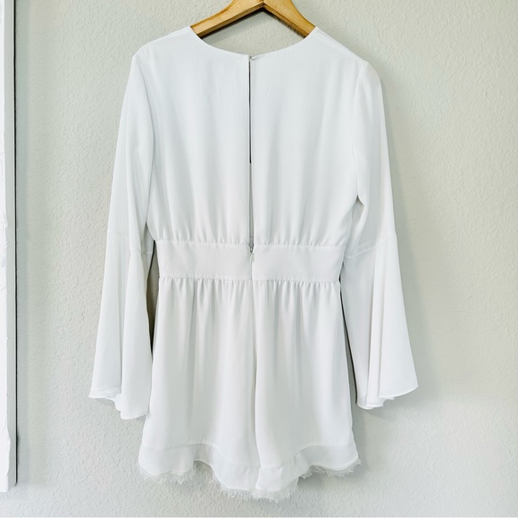 Alexis White Martin Silk Romper - Picture 6 of 14